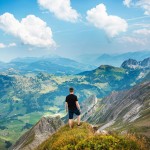 montagnes interlakées