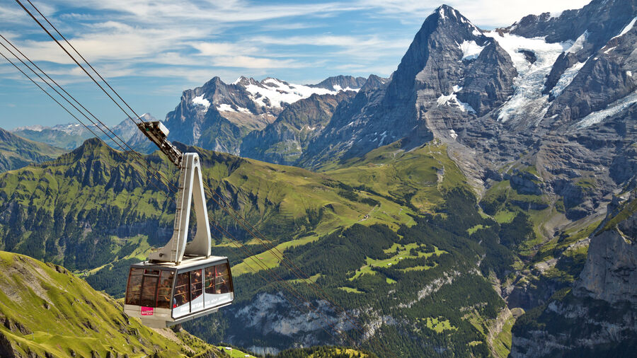 murren cable car