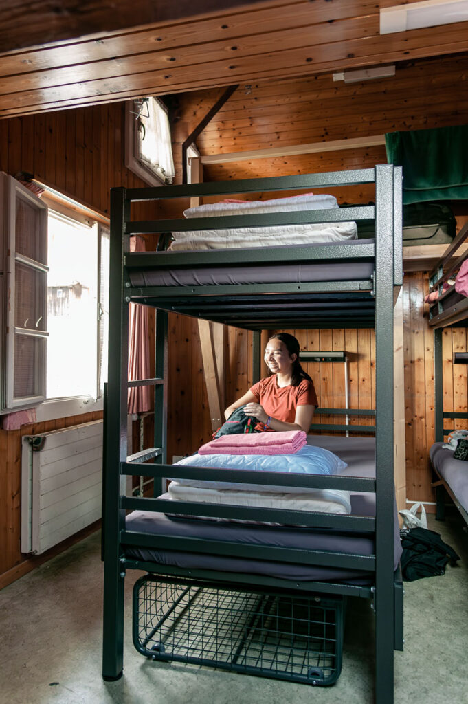 balmers hostel interlaken shared female dorm