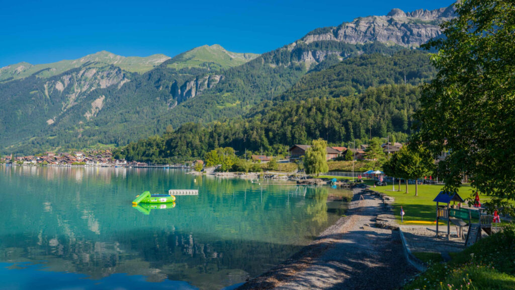 boningen lido swimming lake brienz
