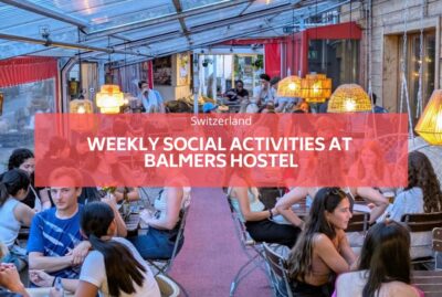 Weekly Social Activities at Balmers Hostel